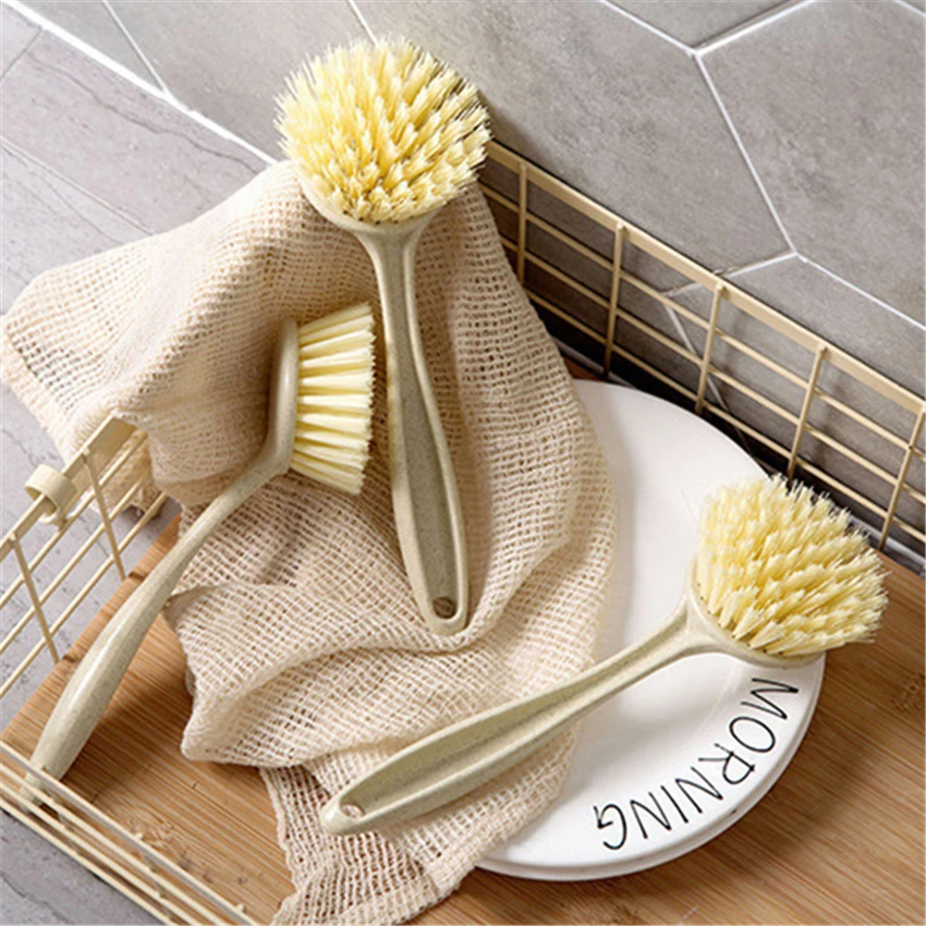 Kitchen long handle cleaning brush flat mounted sink cleaning brush stove wash dishes plates drink-ware glasses cups good tools
Kitchen long handle cleaning brush flat mounted sink cleaning brush stove wash dishes plates drink-ware glasses cups good tools