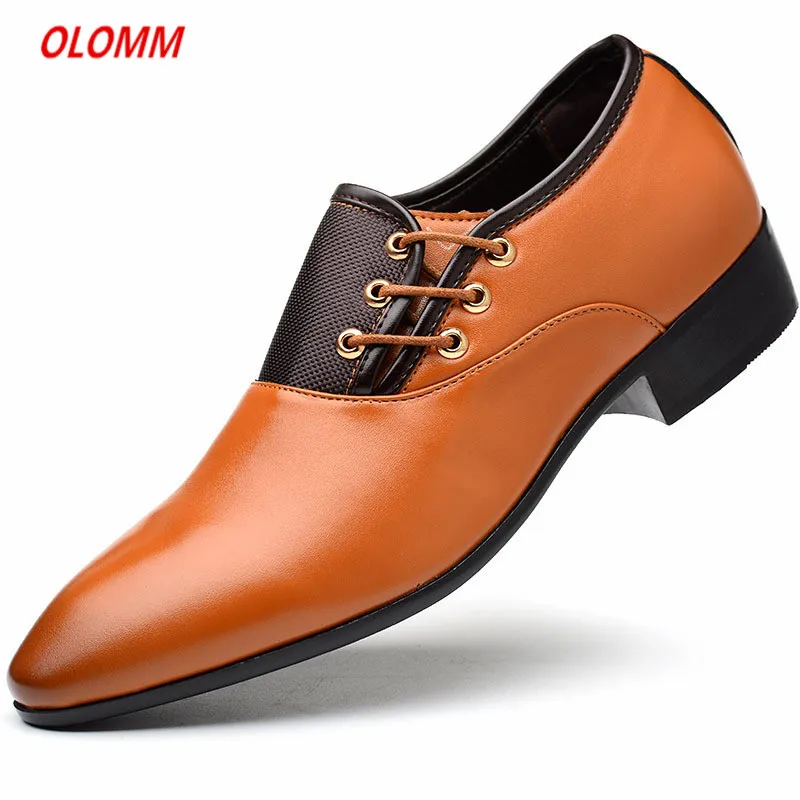 High quality men's leather shoes fashion trend men's formal wear business casual shoes brand pointed wedding banquet men's shoes
High quality men's leather shoes fashion trend men's formal wear business casual shoes brand pointed wedding banquet men's shoes