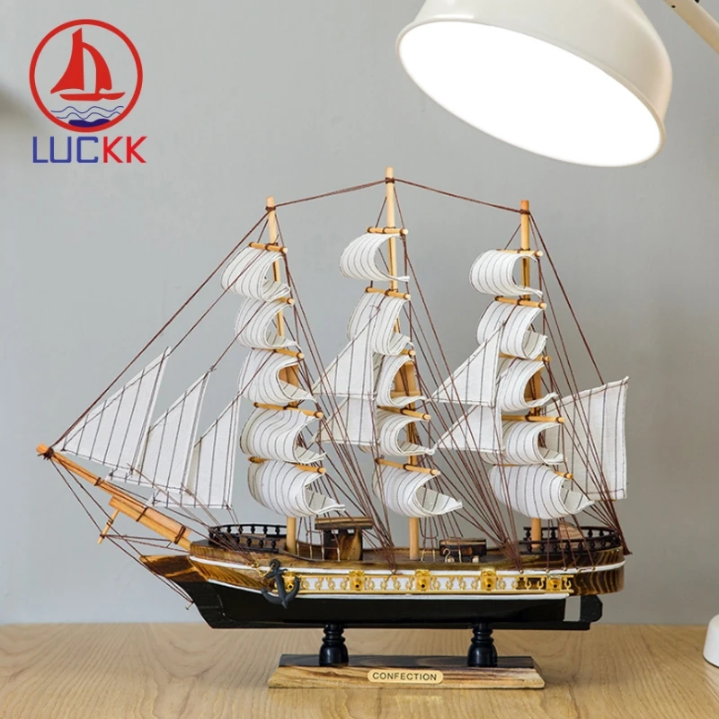 Деревянная модель корабля LUCKK, 45 см, скандинавские Винтажные Украшения для интерьера дома, поделки из морского дерева, подарок, Парусная мод...
Деревянная модель корабля LUCKK, 45 см, скандинавские Винтажные Украшения для интерьера дома, поделки из морского дерева, подарок, Парусная мод...
