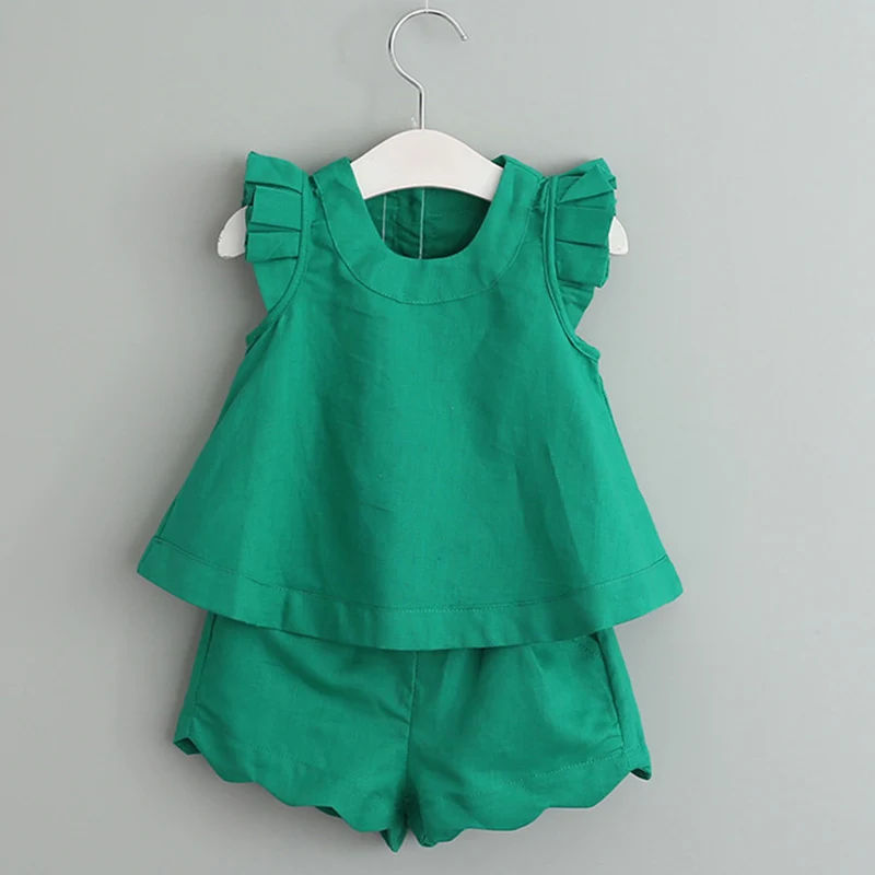 Girls Clothing Sets 2020 New Summer O-Neck Sleeveless T-Shirt+Pants 2 Pcs Kids Clothing Sets Children Clothing
Girls Clothing Sets 2020 New Summer O-Neck Sleeveless T-Shirt+Pants 2 Pcs Kids Clothing Sets Children Clothing