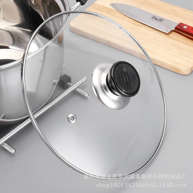 1pcs Stainless Steel Double Bottom Pot Soup Pot Nonmagnetic Cooking Pot Multi-purpose Cookware Non-stick Pan
1pcs Stainless Steel Double Bottom Pot Soup Pot Nonmagnetic Cooking Pot Multi-purpose Cookware Non-stick Pan