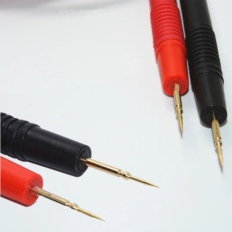 1 Pair Universal digital multimeter tester meter lead probe wire pen cable Stick needle tip probe test leads
1 Pair Universal digital multimeter tester meter lead probe wire pen cable Stick needle tip probe test leads