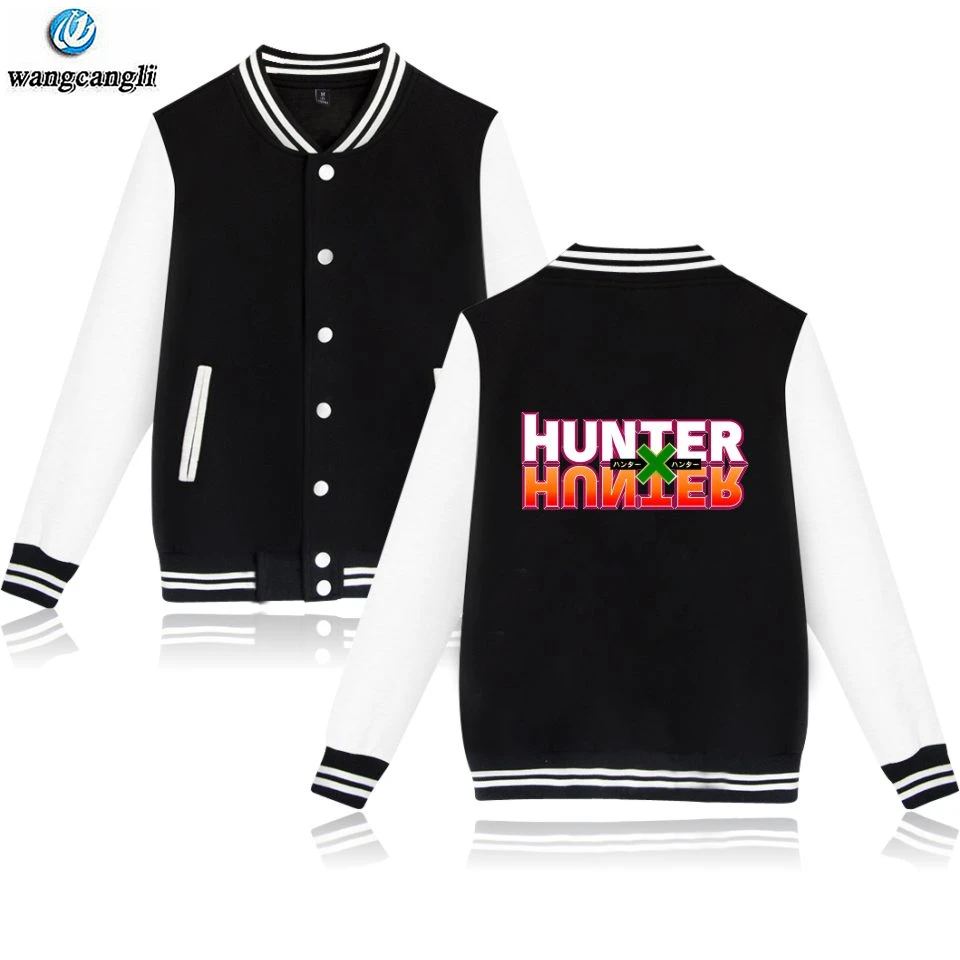 Толстовка Hunter X Hunter, бейсбольная униформа, куртка для мужчин и женщин, худи с японскими анимационными комиксами, модный спортивный костюм
Толстовка Hunter X Hunter, бейсбольная униформа, куртка для мужчин и женщин, худи с японскими анимационными комиксами, модный спортивный костюм