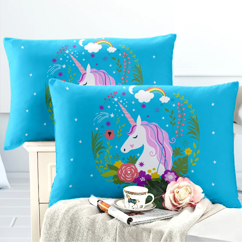 Princess Unicorn Bedding Set Colorful Floral Print Duvet Cover Set Girls Cartoon Bedding Cover Bedclothes Home Textile D45
Princess Unicorn Bedding Set Colorful Floral Print Duvet Cover Set Girls Cartoon Bedding Cover Bedclothes Home Textile D45