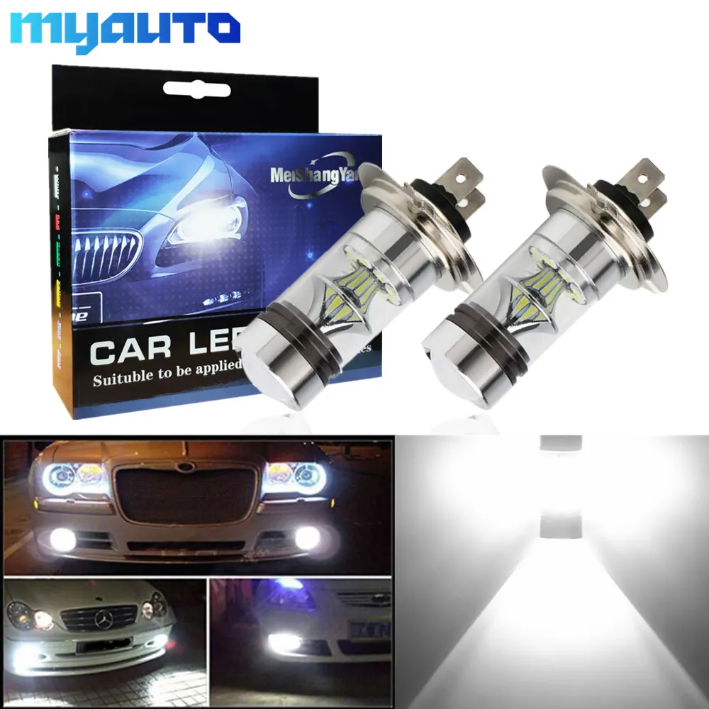 2pcs H7 LED Bulbs 12V~24V 360 Degree For Car Fog Light Auto Lamp 6000K Sourcing Parking -Not Fit For Headlight 100W
2pcs H7 LED Bulbs 12V~24V 360 Degree For Car Fog Light Auto Lamp 6000K Sourcing Parking -Not Fit For Headlight 100W