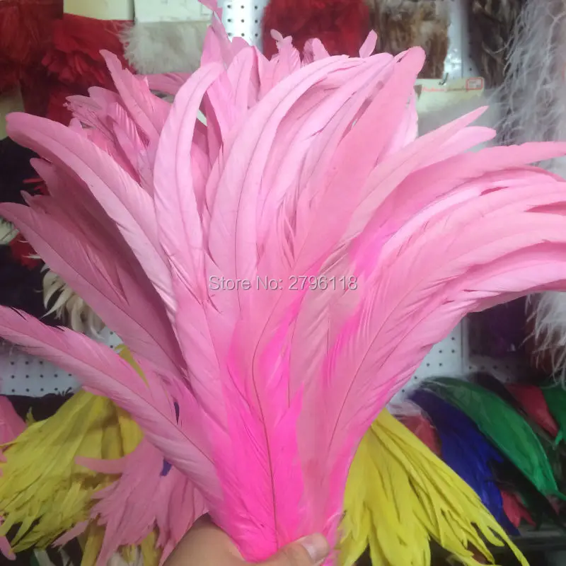 Cheap! 50 pcs 14-16"/35-40cm Pink Pheasant Chicken Rooster feathers for mask jewelry craft dress making bulk sale
Cheap! 50 pcs 14-16"/35-40cm Pink Pheasant Chicken Rooster feathers for mask jewelry craft dress making bulk sale