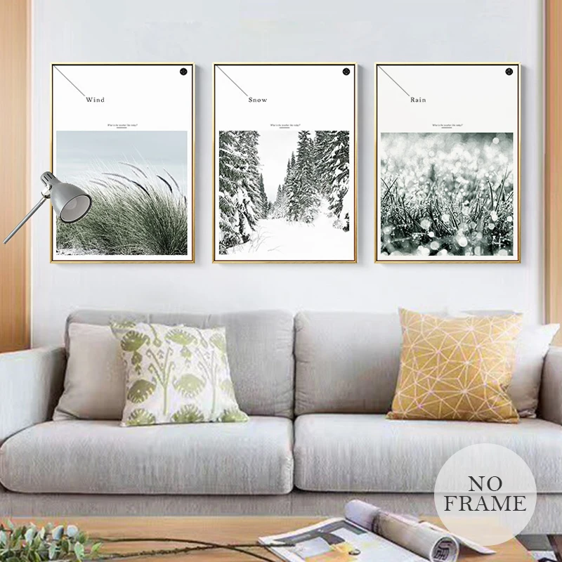 Nordic Canvas Landscape Art Print Painting Poster Letter Snow scene Cuadros Forest Wall Pictures for Living Room Home Decor
Nordic Canvas Landscape Art Print Painting Poster Letter Snow scene Cuadros Forest Wall Pictures for Living Room Home Decor