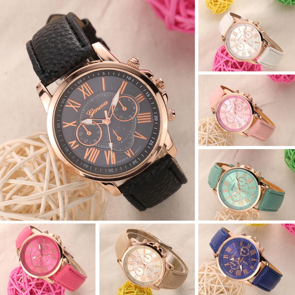 New Arrival Men's/Women's Business Quartz Wristwatch 0.94" Bracelet Geneva Watch Roman Number Display Faux Leather Casual Watch
New Arrival Men's/Women's Business Quartz Wristwatch 0.94" Bracelet Geneva Watch Roman Number Display Faux Leather Casual Watch