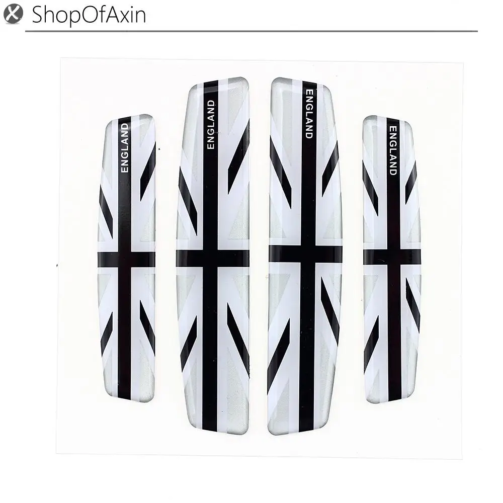 Anti-Rub Exterior Car Side Door Edge Protection Trim Sticker 4pcs Universal Blackandwhite Union Jack UK for Mini Cooper
Anti-Rub Exterior Car Side Door Edge Protection Trim Sticker 4pcs Universal Blackandwhite Union Jack UK for Mini Cooper