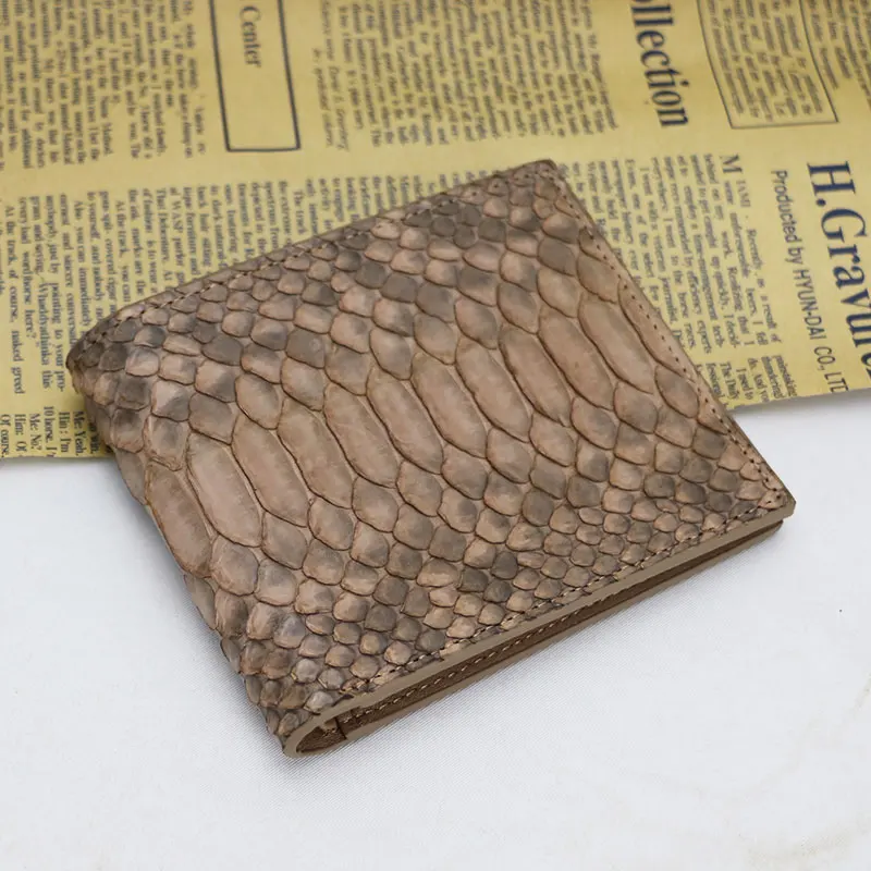 100% Real Exotic Snake Python Skin Wallet Women Short Genuine Python Leather Wallet Luxury Mixed Color Male Purses Money Clip
100% Real Exotic Snake Python Skin Wallet Women Short Genuine Python Leather Wallet Luxury Mixed Color Male Purses Money Clip