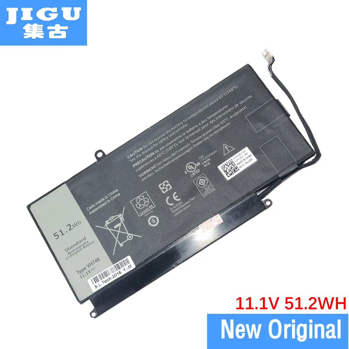 JIGU VH748 Original Laptop Battery For Dell V5560 V5460 V5470 For inspiron 14-5439
JIGU VH748 Original Laptop Battery For Dell V5560 V5460 V5470 For inspiron 14-5439
