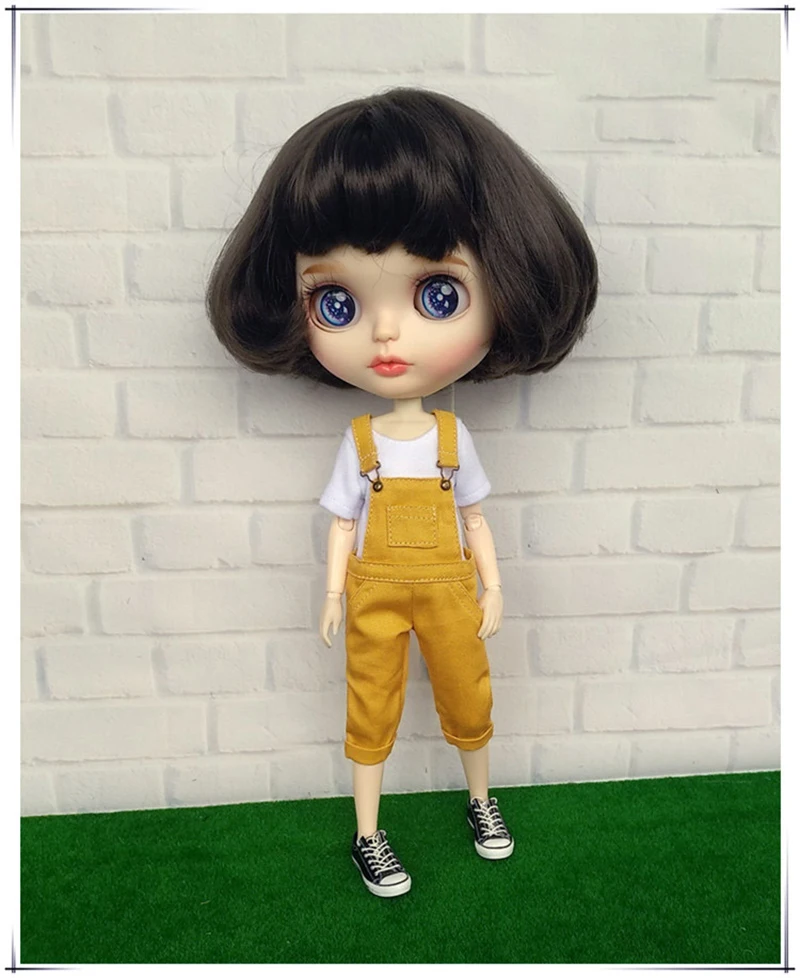 Новинка 1 шт. Blyth комбинезон белые укороченные брюки для OB24 Azone s аксессуары кукол