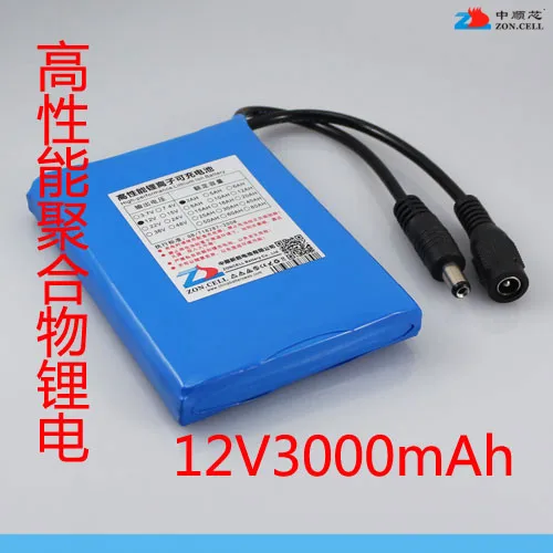 In the 11.1V 3000 Ma lithium polymer battery 407590 12V 3AH square dance sound 515573 Rechargeable Li-ion Cell
In the 11.1V 3000 Ma lithium polymer battery 407590 12V 3AH square dance sound 515573 Rechargeable Li-ion Cell