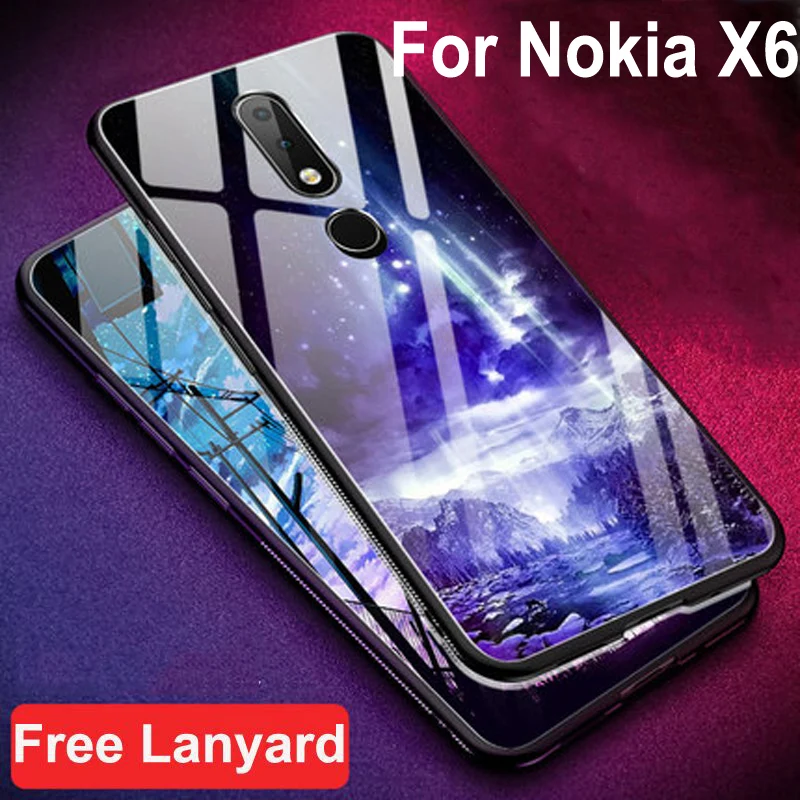 Чехол для Nokia X6 2018 TA-1099, роскошное закаленное стекло + задняя крышка с мягкими краями для Nokia X 6, стеклянный чехол, чехлы для nokiax6, чехол для теле...
Чехол для Nokia X6 2018 TA-1099, роскошное закаленное стекло + задняя крышка с мягкими краями для Nokia X 6, стеклянный чехол, чехлы для nokiax6, чехол для теле...