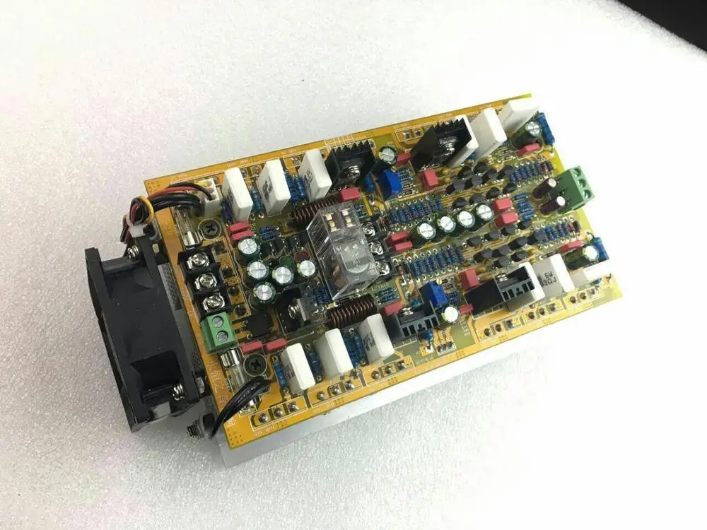 DC+-25-90V 600W + 600W 5200/1943 power tube HIFI 2.0-channel stereo audio power amplifier board
DC+-25-90V 600W + 600W 5200/1943 power tube HIFI 2.0-channel stereo audio power amplifier board