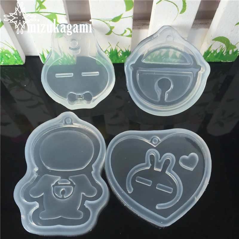 1pcs UV Resin Jewelry Liquid Silicone Mold Bell Cartoon Silicone Charms Molds For DIY Intersperse Decorate Making Jewelry
1pcs UV Resin Jewelry Liquid Silicone Mold Bell Cartoon Silicone Charms Molds For DIY Intersperse Decorate Making Jewelry