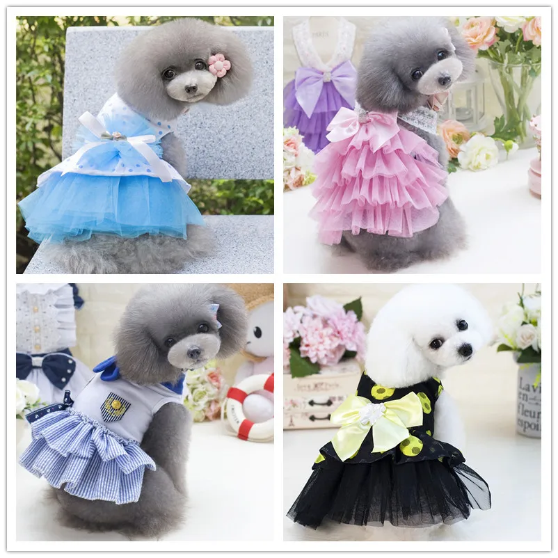 F33 dog sweet dress pet princess dresses puppy Wedding Skirts dog cat summer cute dresses
F33 dog sweet dress pet princess dresses puppy Wedding Skirts dog cat summer cute dresses