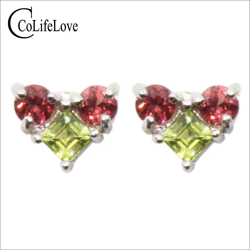 CoLife Jewelry fashion silver gemstone earrings for young girl solid 925 silver peridot stud earrings natural gemstone earrings
CoLife Jewelry fashion silver gemstone earrings for young girl solid 925 silver peridot stud earrings natural gemstone earrings