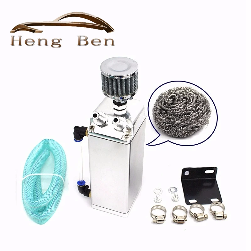 OTC-1012 Universal Aluminum Racing Oil Catch Tank Can With Mini Air Filter Square
OTC-1012 Universal Aluminum Racing Oil Catch Tank Can With Mini Air Filter Square