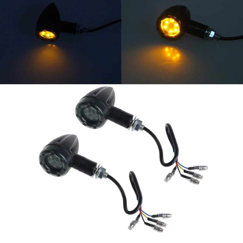 1 Pair Motorcycle Turn Signal Brake Stop Light 12V 13 LED Indicator Red Yellow turn signal car led light
1 Pair Motorcycle Turn Signal Brake Stop Light 12V 13 LED Indicator Red Yellow turn signal car led light