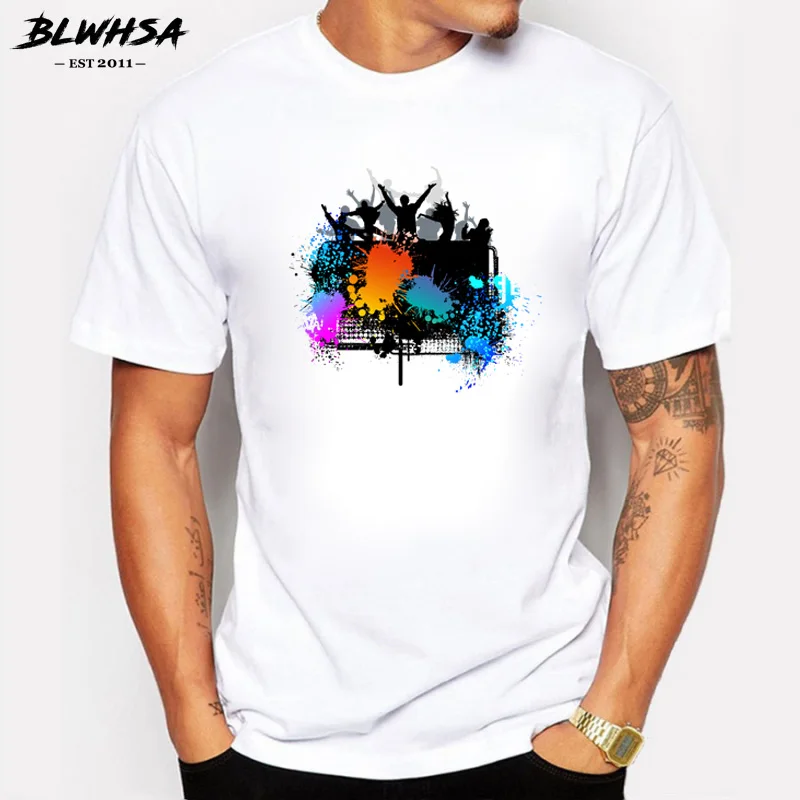 BLWHSA Fashion T-shirts Funny Man's Personality Cotton Summer Style Tshirts Music Song of Youth Best Friends Series Tops T shirt
BLWHSA Fashion T-shirts Funny Man's Personality Cotton Summer Style Tshirts Music Song of Youth Best Friends Series Tops T shirt