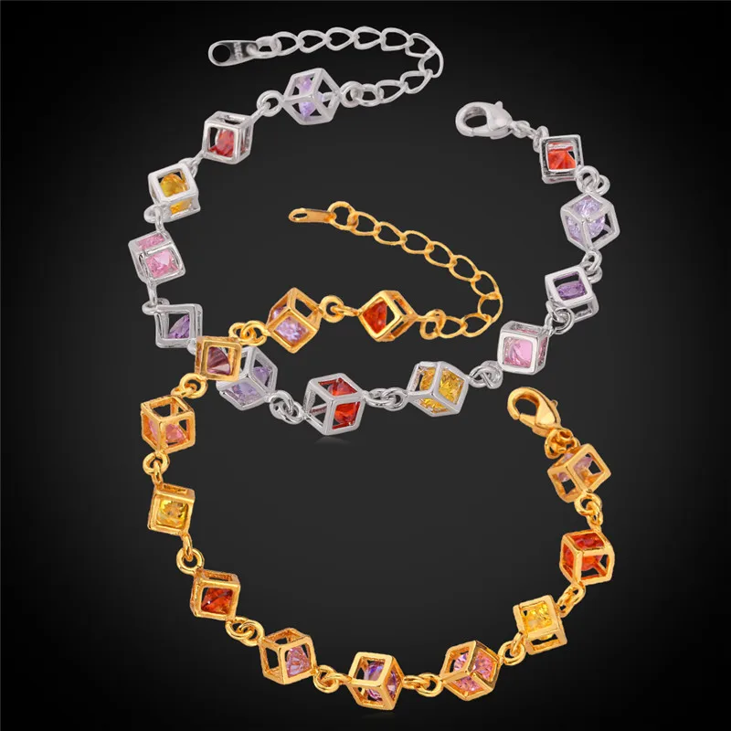 New Hot Fashion Bracelet Cute Girls Jewelry Chain Bracelet Gold Color AAA+ Cubic Zircon Jewelry For Women MGC H464
New Hot Fashion Bracelet Cute Girls Jewelry Chain Bracelet Gold Color AAA+ Cubic Zircon Jewelry For Women MGC H464