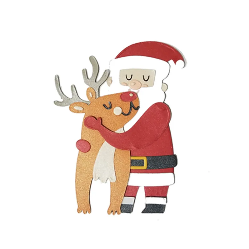 Santa Claus & Deer Metal Cutting Dies Stencils for DIY Scrapbooking Stamp/photo album Decorative Embossing DIY Paper Cards
Santa Claus & Deer Metal Cutting Dies Stencils for DIY Scrapbooking Stamp/photo album Decorative Embossing DIY Paper Cards