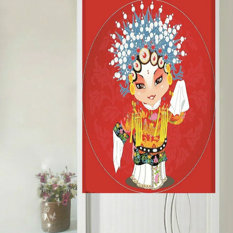 Nice Curtains Chinese National Quintessence Beijing Opera Character Series Door Curtain One-piece Type Household Geomantic Curta
Nice Curtains Chinese National Quintessence Beijing Opera Character Series Door Curtain One-piece Type Household Geomantic Curta