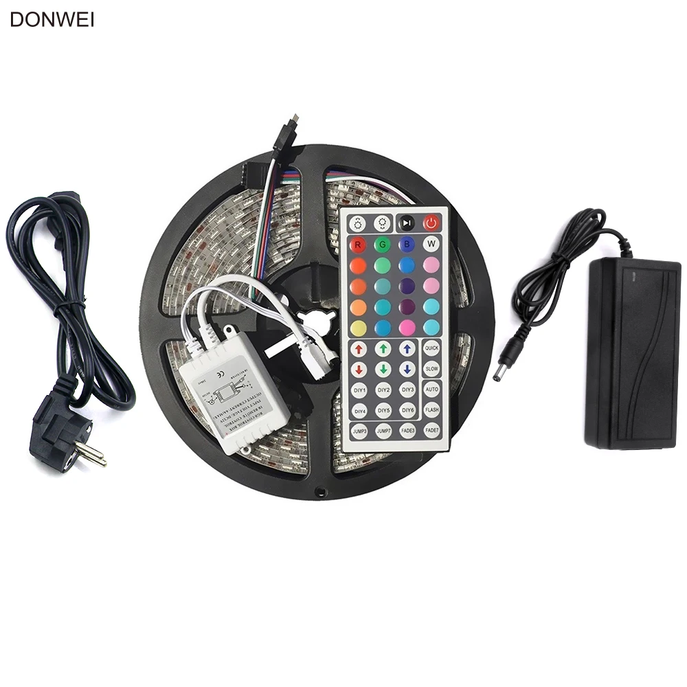 Водонепроницаемая светодиодная ленсветильник DONWEI SMD5050, RGB LED полоска с дистанционным управлением для вечерние ринки, свадьбы, Рождества, дек...
Водонепроницаемая светодиодная ленсветильник DONWEI SMD5050, RGB LED полоска с дистанционным управлением для вечерние ринки, свадьбы, Рождества, дек...