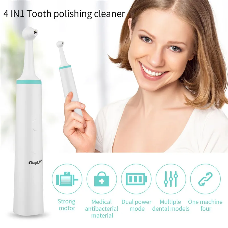 CkeyiN 4 In 1 Calculus Plaque Remover Tool USB Teeth Whitening Tooth Scraper Tartar Removal Stain Eraser Polisher Cleaner
CkeyiN 4 In 1 Calculus Plaque Remover Tool USB Teeth Whitening Tooth Scraper Tartar Removal Stain Eraser Polisher Cleaner