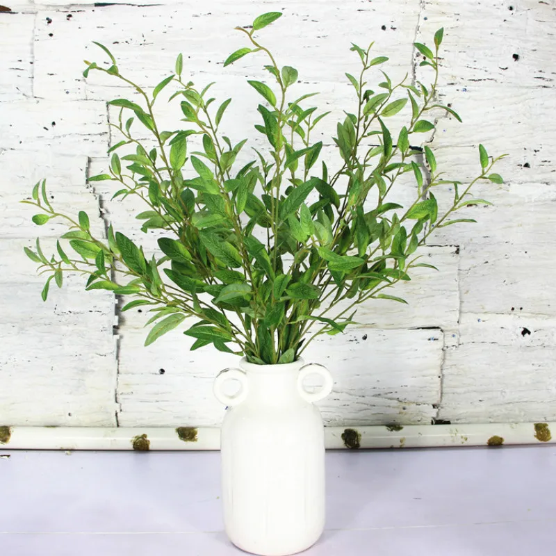 7pcs/lot Simulation Olive Branch Artificial plant leaves Artificial flowers green plant for Home Wedding Decoration 98cm Long
7pcs/lot Simulation Olive Branch Artificial plant leaves Artificial flowers green plant for Home Wedding Decoration 98cm Long