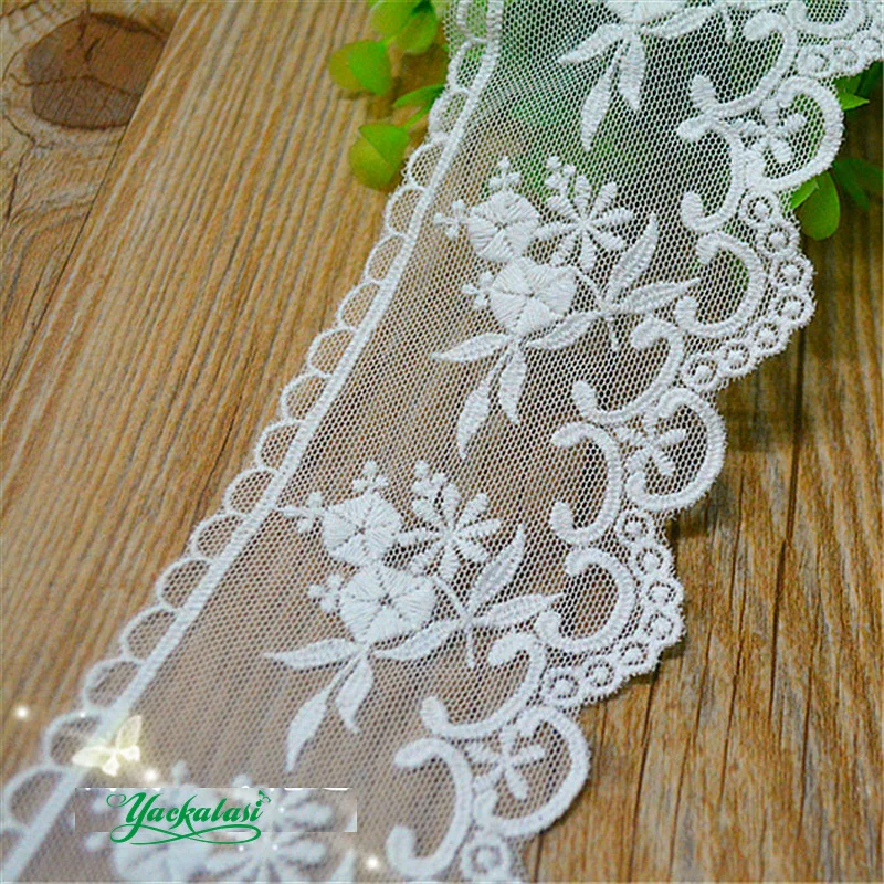 Cotton Lace 3D Flower Embroidery Lace 19 Yards Mesh Fabrics Trims Circle Flower DIY Garment Accessories 7cm
Cotton Lace 3D Flower Embroidery Lace 19 Yards Mesh Fabrics Trims Circle Flower DIY Garment Accessories 7cm