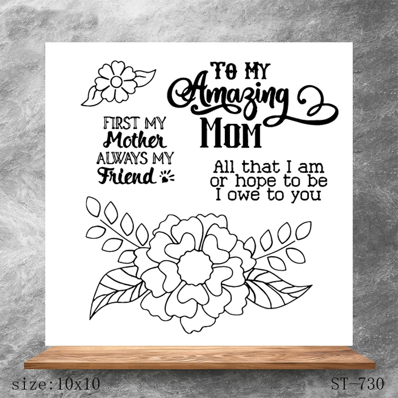 ZhuoAng Flower language Transparent Seals for DIY scrapbooking photo album Clear Stamps 10*10cm
ZhuoAng Flower language Transparent Seals for DIY scrapbooking photo album Clear Stamps 10*10cm