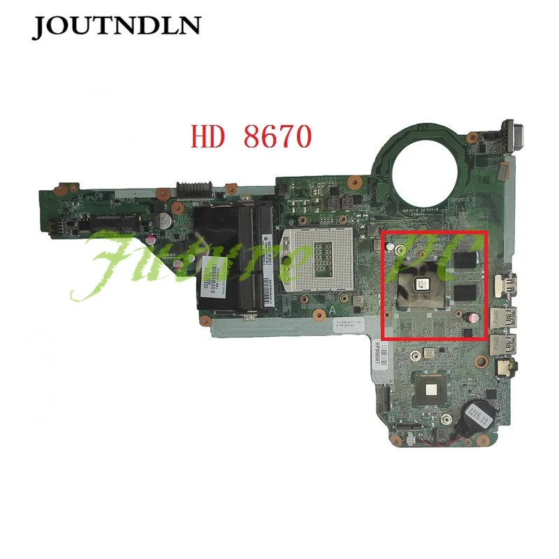JOUTNDLN для HP Pavilion 14 E 15 E065TX motehrboard 713256 001 501 DA0R63MB6F1 HM86 HD8670 протестированная