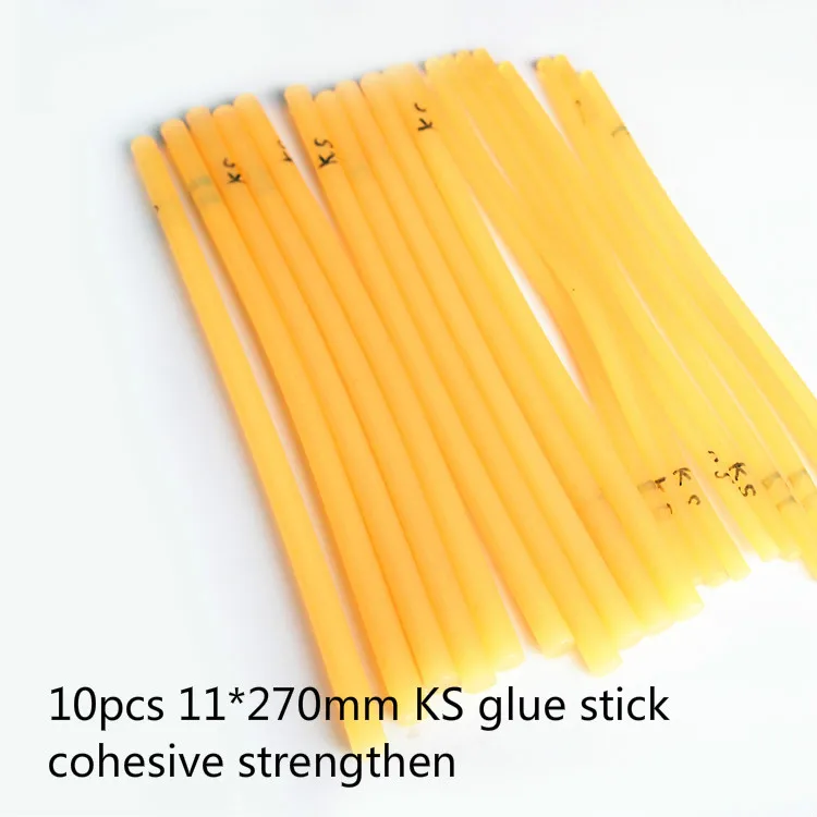 10pcs 11mm*270mm Super Sticky KS Type Hot Melt Glue Stick High Viscosity Adhesive Rubber fit for big size glue gun
10pcs 11mm*270mm Super Sticky KS Type Hot Melt Glue Stick High Viscosity Adhesive Rubber fit for big size glue gun