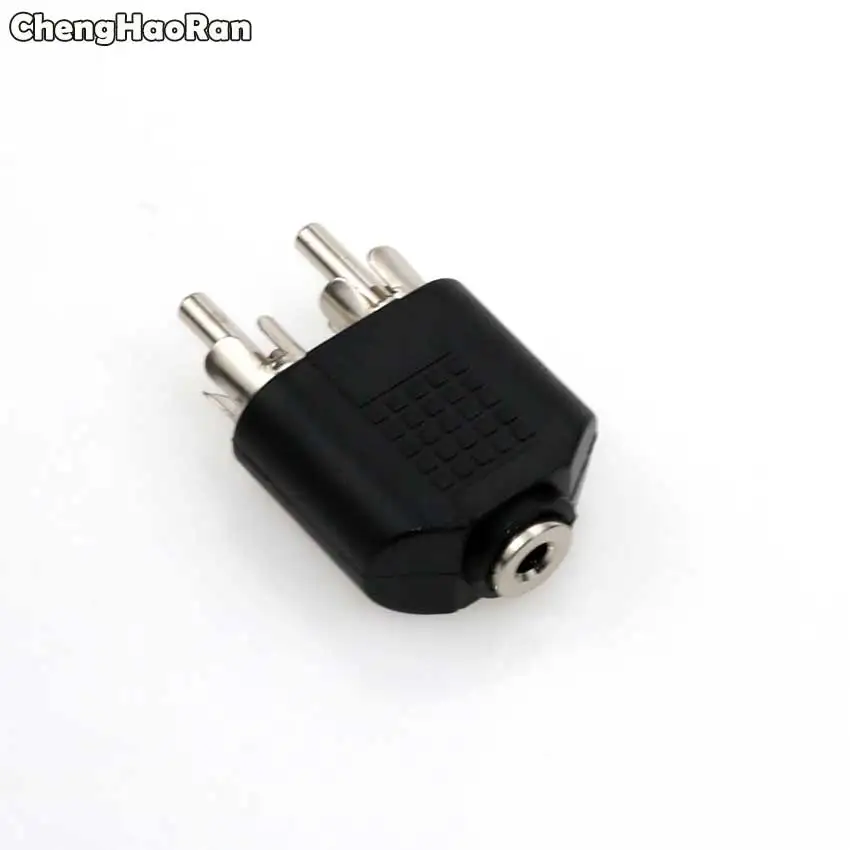 ChengHaoRan 3.5mm Jack Stereo Male To 2 RCA Plug Female Adapter M/F Y Splitter 3.5mm to 2RCA Audio Adapter Connector Audio Cable
ChengHaoRan 3.5mm Jack Stereo Male To 2 RCA Plug Female Adapter M/F Y Splitter 3.5mm to 2RCA Audio Adapter Connector Audio Cable