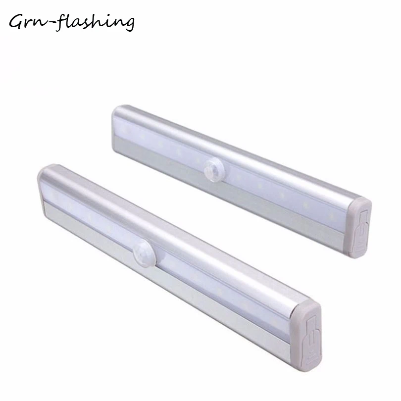 10 LED Battery Powered Night Light PIR Infrared Wireless Motion Sensor lamp home Closet Lights For Bedroom Wardrobe desk bedside
10 LED Battery Powered Night Light PIR Infrared Wireless Motion Sensor lamp home Closet Lights For Bedroom Wardrobe desk bedside