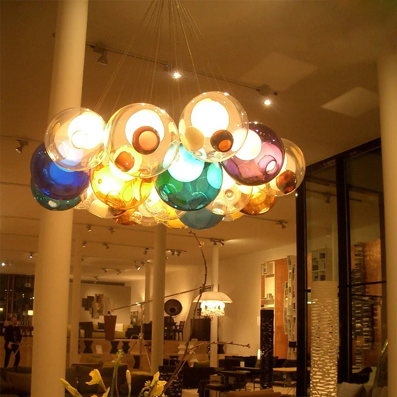 Postmodern Art Creative Glass Chandelier Modern Ball Bedroom Dinner Duplex Loft Apartment Hotel Hall Led Hanging Light Fixtures
Postmodern Art Creative Glass Chandelier Modern Ball Bedroom Dinner Duplex Loft Apartment Hotel Hall Led Hanging Light Fixtures