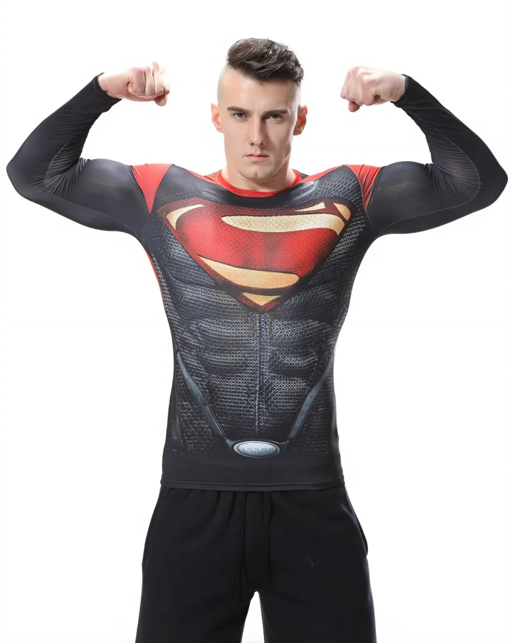 Red Plume Men's Digital Printing Exercise Fitness Compression Tights Shirt Long Sleeves Sports T-Shirt
Red Plume Men's Digital Printing Exercise Fitness Compression Tights Shirt Long Sleeves Sports T-Shirt