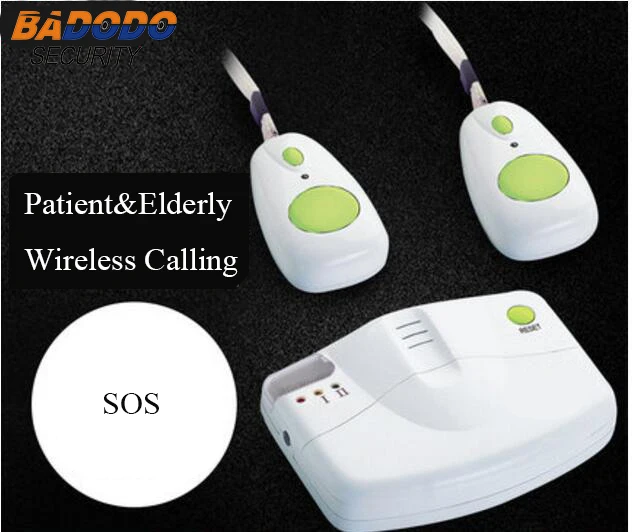 Беспроводной пожилых детей пациента старшего SOS аварийный сигнал вызова для