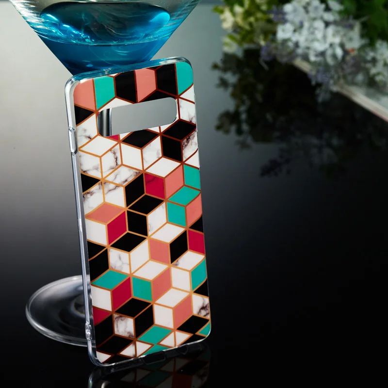 Fashion Geometry Marble Soft TPU Case Mobile Phone Silicone Cover Shell Bags Coque Fundas for Samsung Galaxy S10 S10E S10+Plus
Fashion Geometry Marble Soft TPU Case Mobile Phone Silicone Cover Shell Bags Coque Fundas for Samsung Galaxy S10 S10E S10+Plus