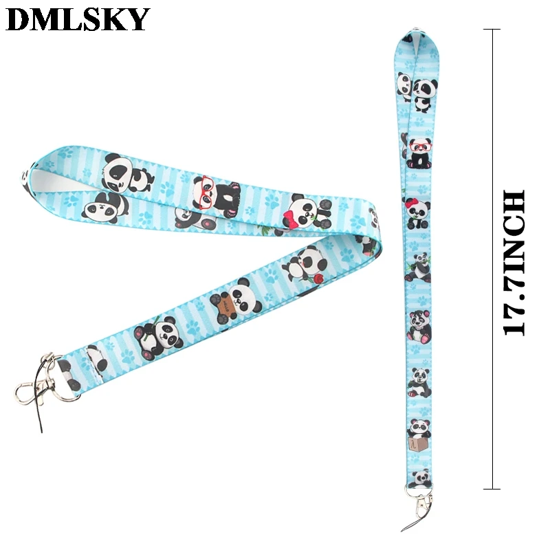 DMLSKY Panda Cute Lanyard Keychain for keys Badge ID Mobile Phone Key rings Women Neck Straps Accessories M3666
DMLSKY Panda Cute Lanyard Keychain for keys Badge ID Mobile Phone Key rings Women Neck Straps Accessories M3666