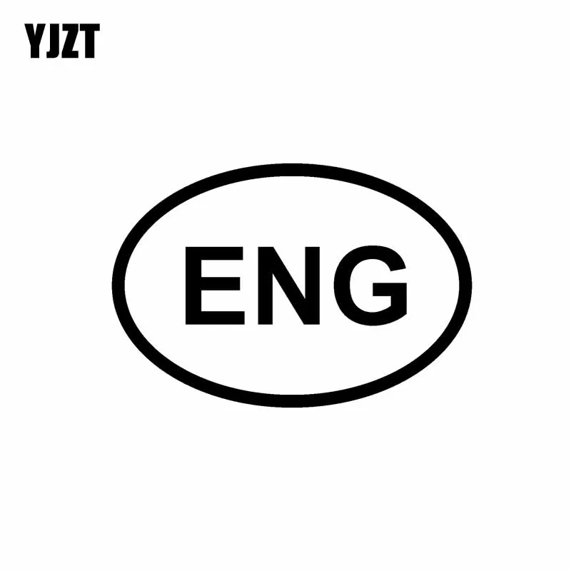 YJZT 14.4CM*9.9CM ENG Country Code Oval Car Sticker England United Kingdom Vinyl Decal Black Silver C10-01247
YJZT 14.4CM*9.9CM ENG Country Code Oval Car Sticker England United Kingdom Vinyl Decal Black Silver C10-01247