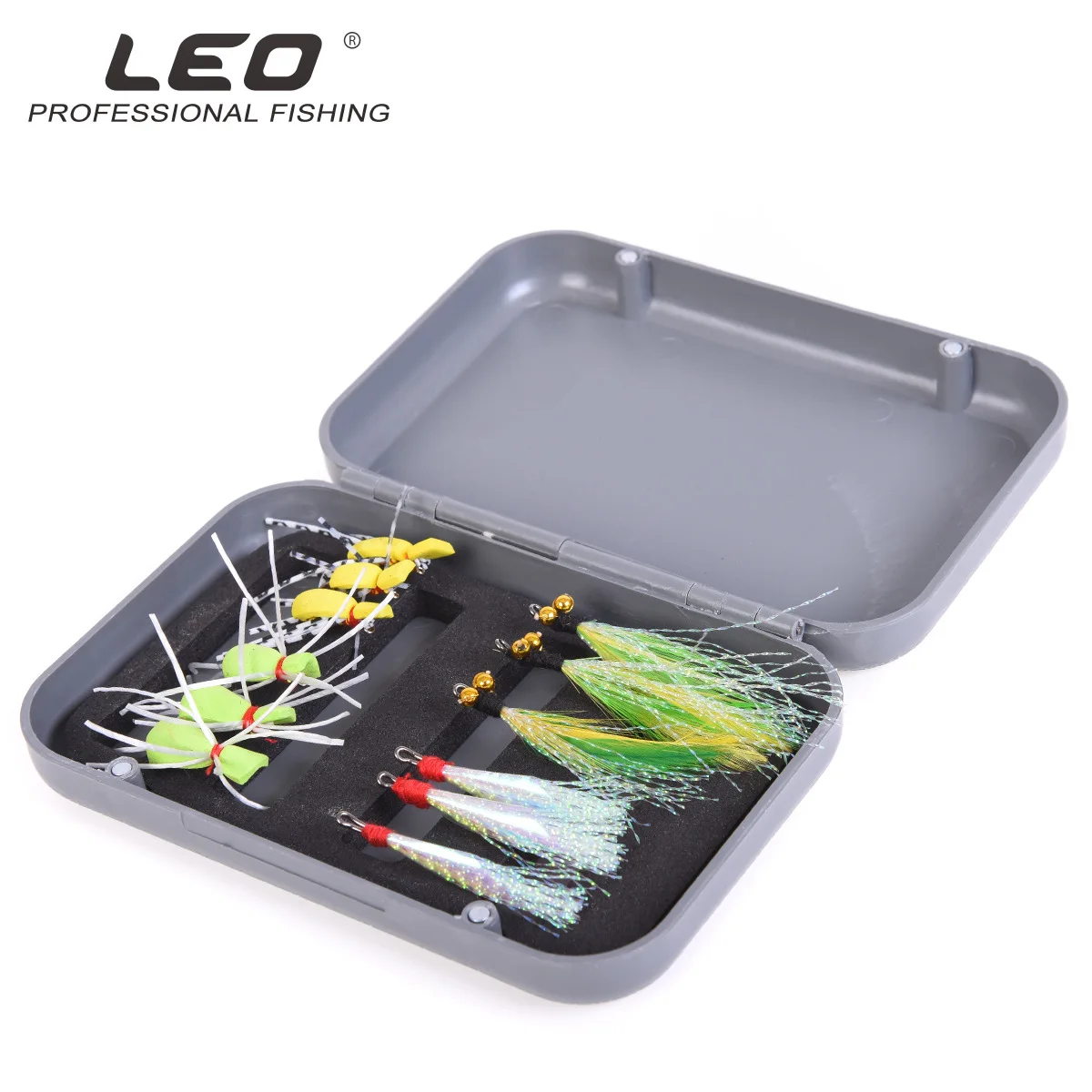 12pcs/boxed Leo Fishing Lure Set 28043 Bionic Fly Fishing Hooks Lure Bait Feather Lifelike Insect Fly Fishing Accessories Pesca
12pcs/boxed Leo Fishing Lure Set 28043 Bionic Fly Fishing Hooks Lure Bait Feather Lifelike Insect Fly Fishing Accessories Pesca