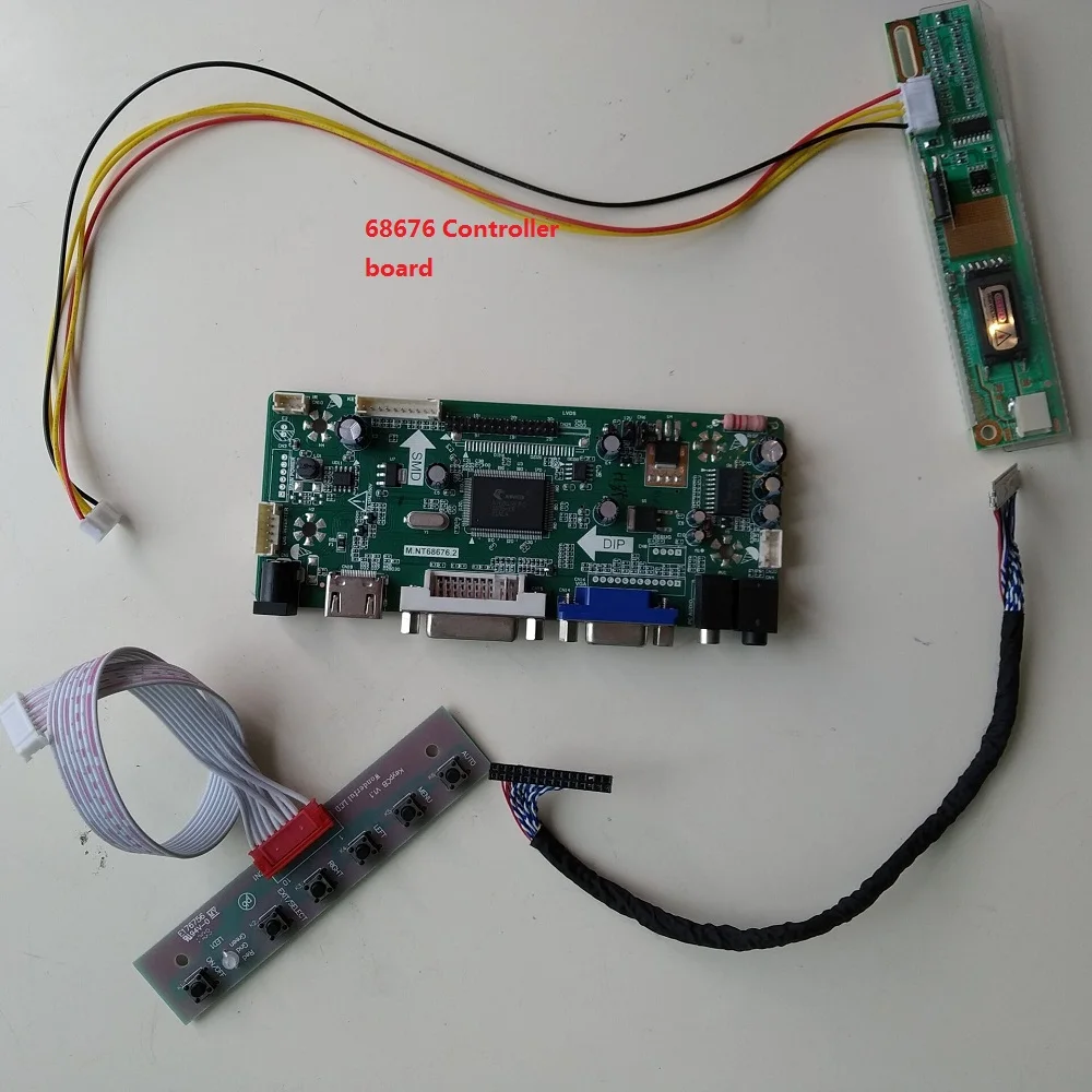 2019 для совместимого с HDMI LTN160AT01 VGA LCD M.NT68676 комплект платы контроллера DVI 1366X768 16 0