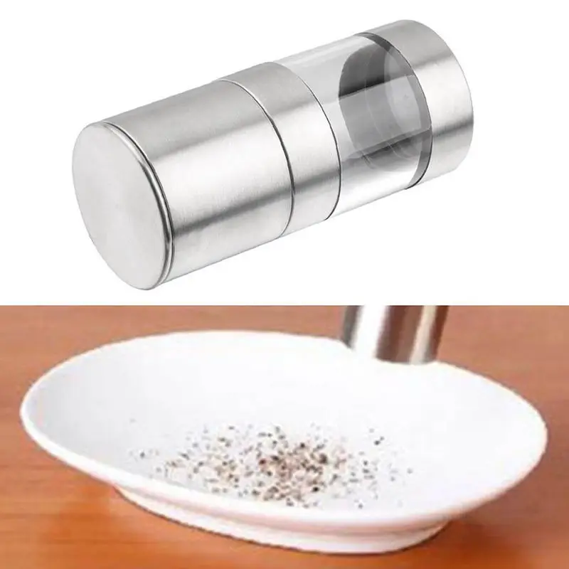 120 pcs Novetly Home Kitchen Tool High Quality Manual Stainless Steel Salt Pepper Mill Spice Sauce Grinder Silver
120 pcs Novetly Home Kitchen Tool High Quality Manual Stainless Steel Salt Pepper Mill Spice Sauce Grinder Silver