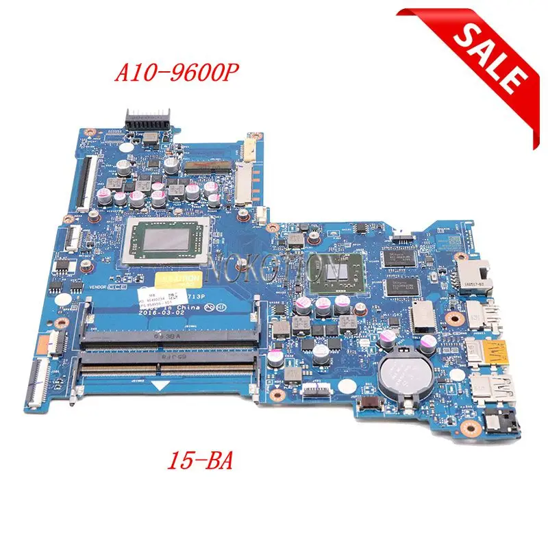 NOKOTION материнская плата для ноутбука HP 15-BA BDL51 LA-D713P 854959-601 854959-001 854960-001 854960-601 A10-9600P R8 M445DX GPU
NOKOTION материнская плата для ноутбука HP 15-BA BDL51 LA-D713P 854959-601 854959-001 854960-001 854960-601 A10-9600P R8 M445DX GPU