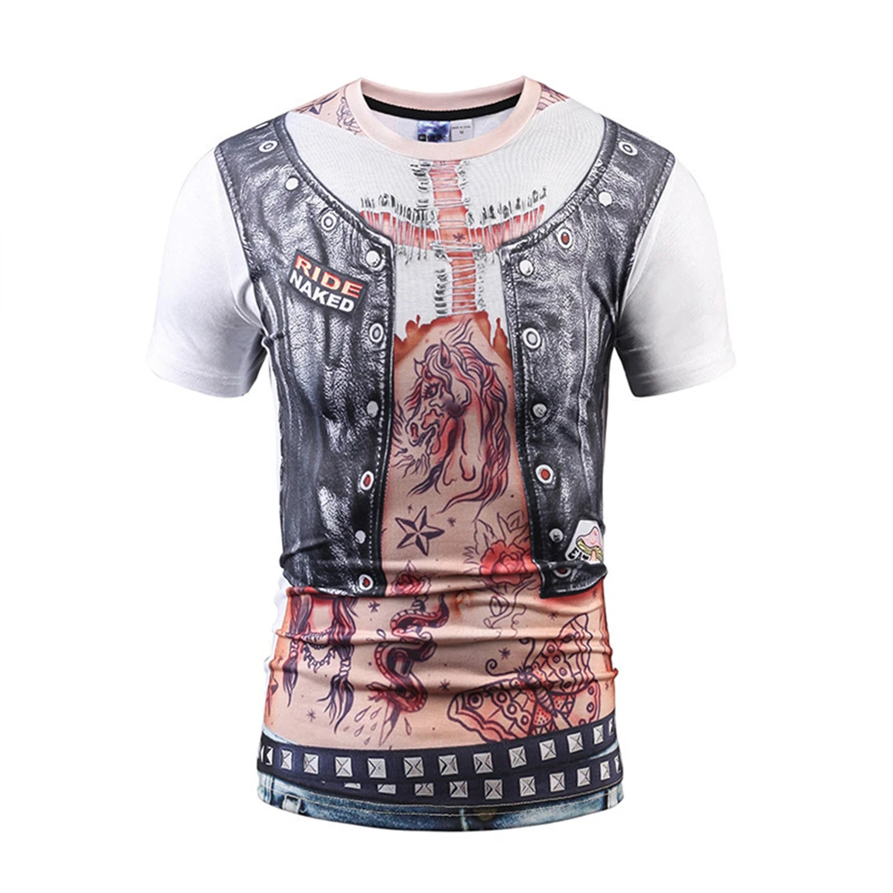 Summer new fashion short-sleeved T-shirt 3D printing men's street clothing Cosplay Anime Costume
Summer new fashion short-sleeved T-shirt 3D printing men's street clothing Cosplay Anime Costume