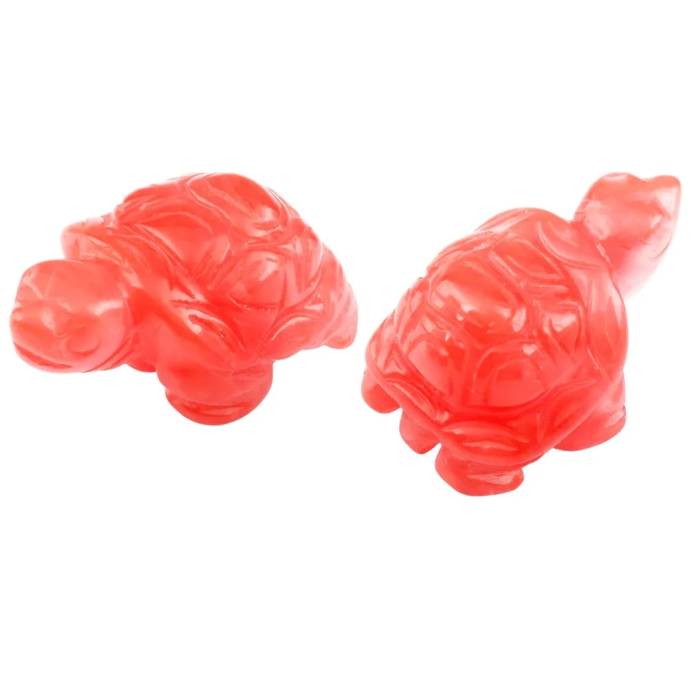 TUMBEELLUWA 1Pair Cherry Quartz Turtle Tortoise Pocket Statue Figurines Bookend Amulet Fengshui
TUMBEELLUWA 1Pair Cherry Quartz Turtle Tortoise Pocket Statue Figurines Bookend Amulet Fengshui