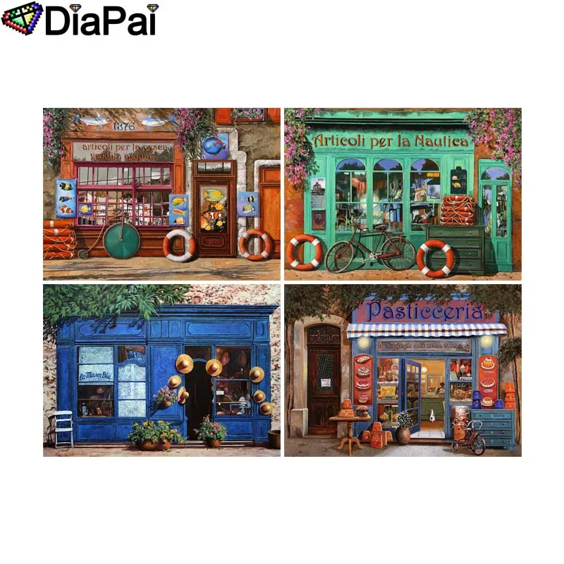 DIAPAI 100% Full Square/Round Drill 5D DIY Diamond Painting "Kids shop scenery" 3D Embroidery Cross Stitch Home Decor
DIAPAI 100% Full Square/Round Drill 5D DIY Diamond Painting "Kids shop scenery" 3D Embroidery Cross Stitch Home Decor
